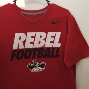 Nike-NCAA (Nevada, Las Vegas)-“Rebel Football” Tee